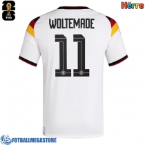 Fotballdrakt Herre Tyskland Nick Woltemade #11 Hjemmedrakt VM 2026 Kortermet